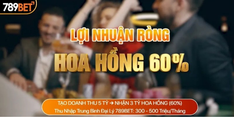 Chính sách hoa hồng dành cho các đại lý 789BET